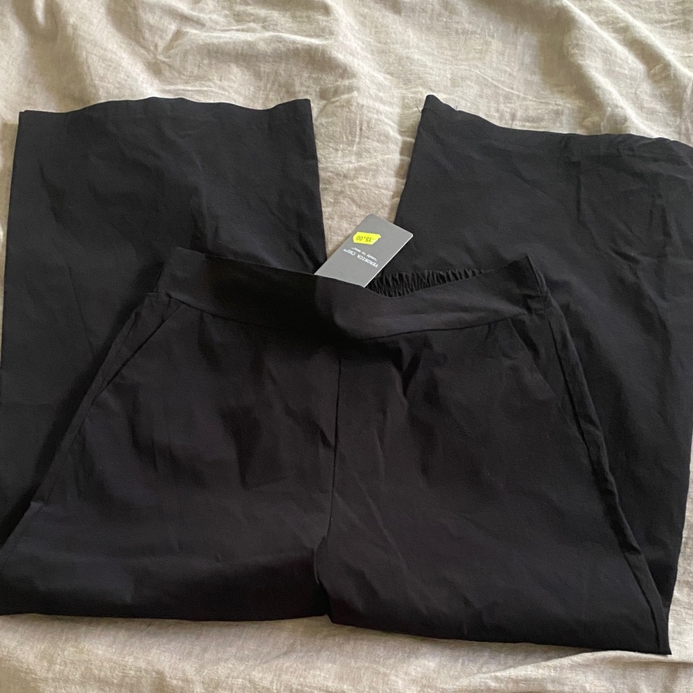 Veronica Chu made in Italy wide leg capris